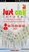 JustCall الملصق