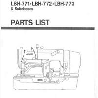 Sewing Machine Parts Manual screenshot 1