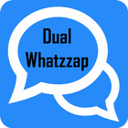 Dual Whatzzap for whatsapp icône