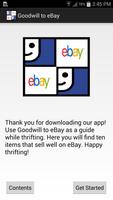 پوستر Goodwill to eBay: Top 10 Items