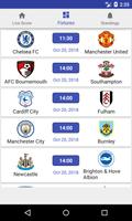 English Premier League - 2018 Live Score, Fixtures capture d'écran 2