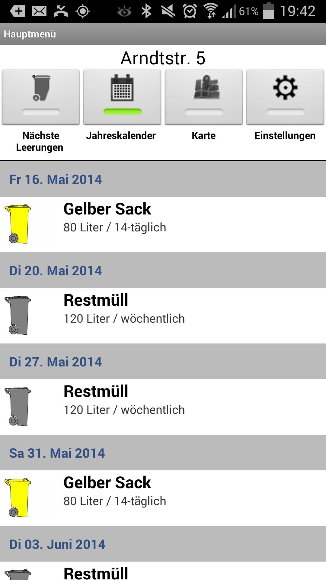 Descarga de APK de Abfallkalender Herne para Android Descarga de APK de Abfallkalender Herne para Android
