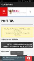 Cek NIP & Profil PNS ภาพหน้าจอ 2