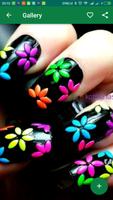 Flowers Nail Art Tutorial ภาพหน้าจอ 2