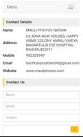 Mauli Photos, Nashik تصوير الشاشة 1