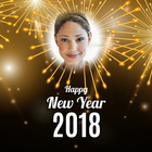 Icona Happy New Year 2018 Photo Frame - Photo Editor