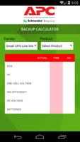 APC Backup Calculator capture d'écran 1