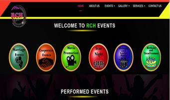 RCH Events captura de pantalla 1