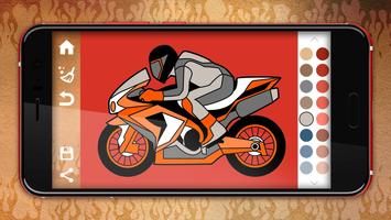 Motorcycles Coloring Pages capture d'écran 3