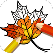 Autumn Coloring Pages Anti-Stress 🍂