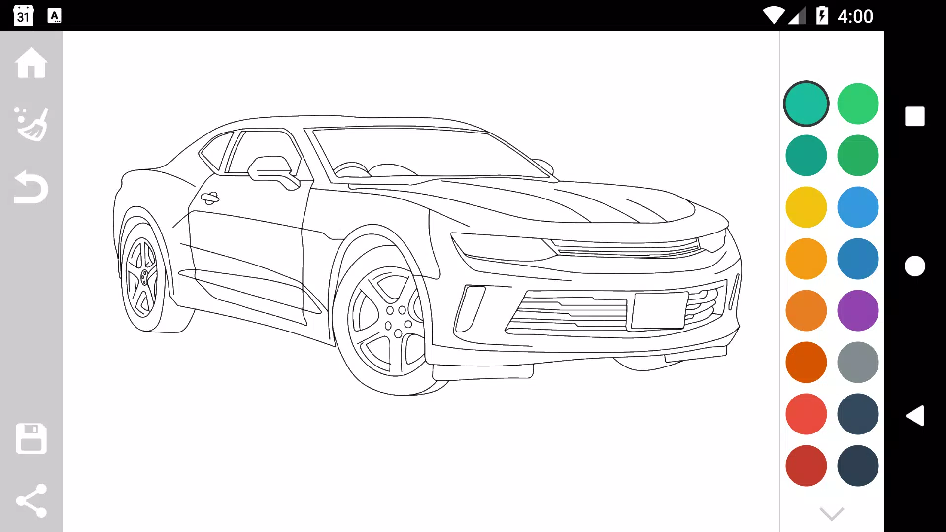 American Cars Coloring Book APK for Android Download