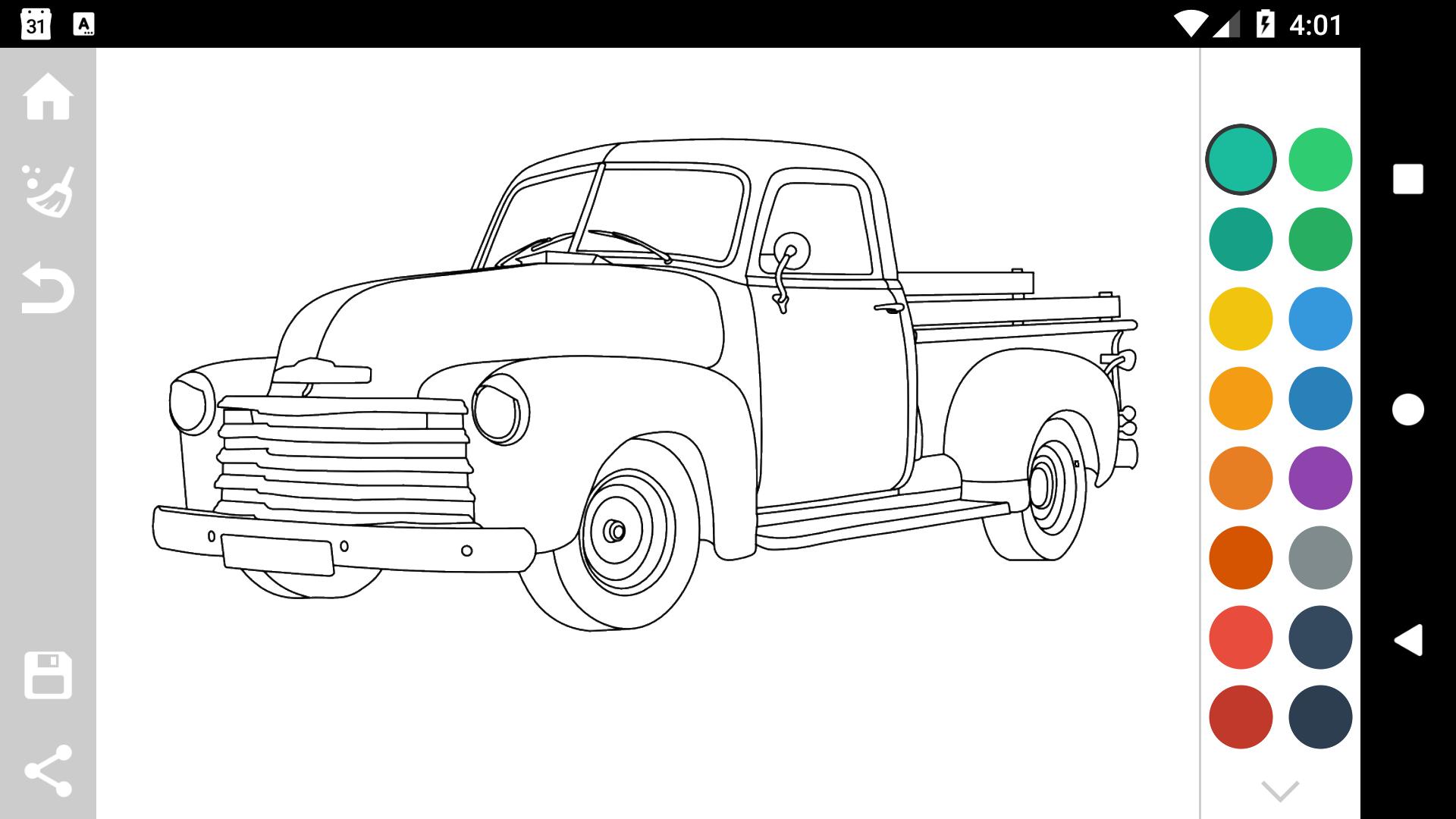 pix Imagenes De Autos Antiguos Para Dibujar coches americanos para colorear for