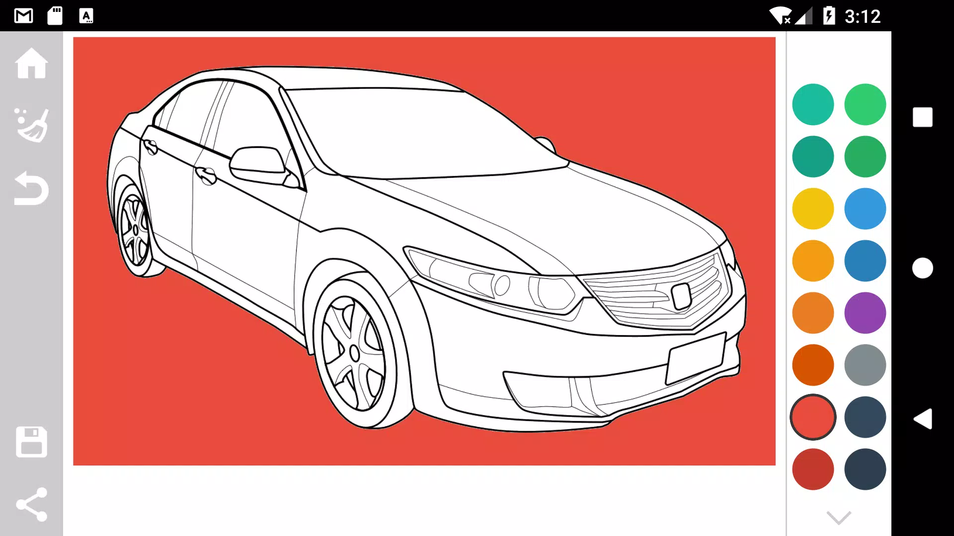  Collections Car Coloring Pages Honda  Best HD