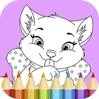 Cat Coloring Pages Game ไอคอน