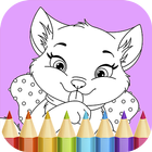 Cat Coloring Pages Game icon