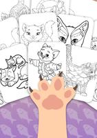 Cat Coloring Pages Game ภาพหน้าจอ 1