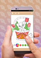 Cat Coloring Pages Game ภาพหน้าจอ 2