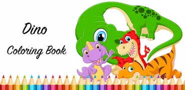 Dinosaur Kids Coloring Book