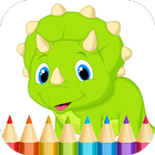 Dinosaur Kids Coloring Book icon