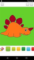 Dinosaur Kids Coloring Book capture d'écran 3