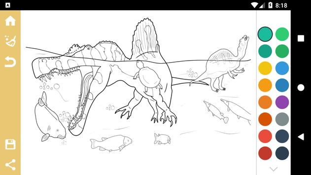 Best Dinosaur Coloring Book Screenshot 4