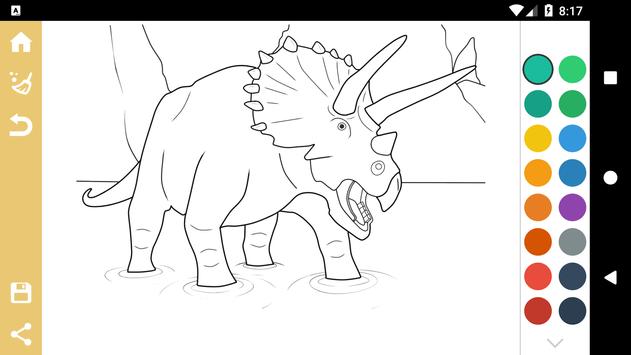 Best Dinosaur Coloring Book Screenshot 6
