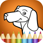 Dog Coloring Book icône