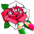 Flower Coloring Book biểu tượng