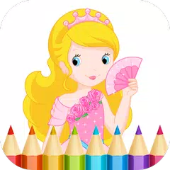 Girls Coloring Book