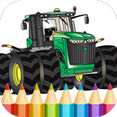 Tractors Coloring Pages Game APK