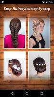 Easy Hairstyles step by step capture d'écran 1