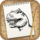 How To Draw Dinosaurs icône