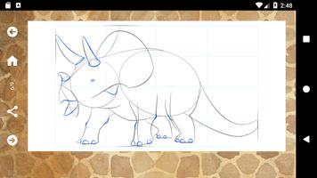 How To Draw Dinosaurs capture d'écran 2