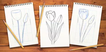 Как Рисовать Цветы