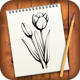 How To Draw Flowers ไอคอน