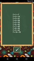 Multiplication Tables ảnh chụp màn hình 2