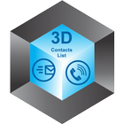 3D ContactList ไอคอน