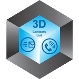 3D ContactList icône