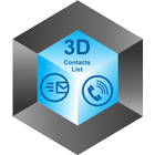 3D ContactList icône