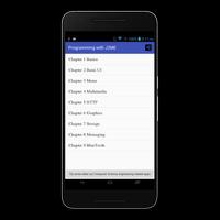 Programming with J2ME पोस्टर