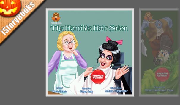 halloween story books poster