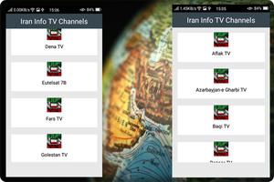 Iran Info TV Channels app تصوير الشاشة 1