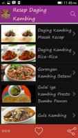 Resep Daging Kambing imagem de tela 1