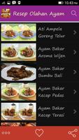 Resep Olahan Ayam capture d'écran 1