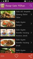 Resep Sate Pilihan Screenshot 1