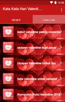 برنامه‌نما Kata-Kata Hari Valentine 2018 عکس از صفحه