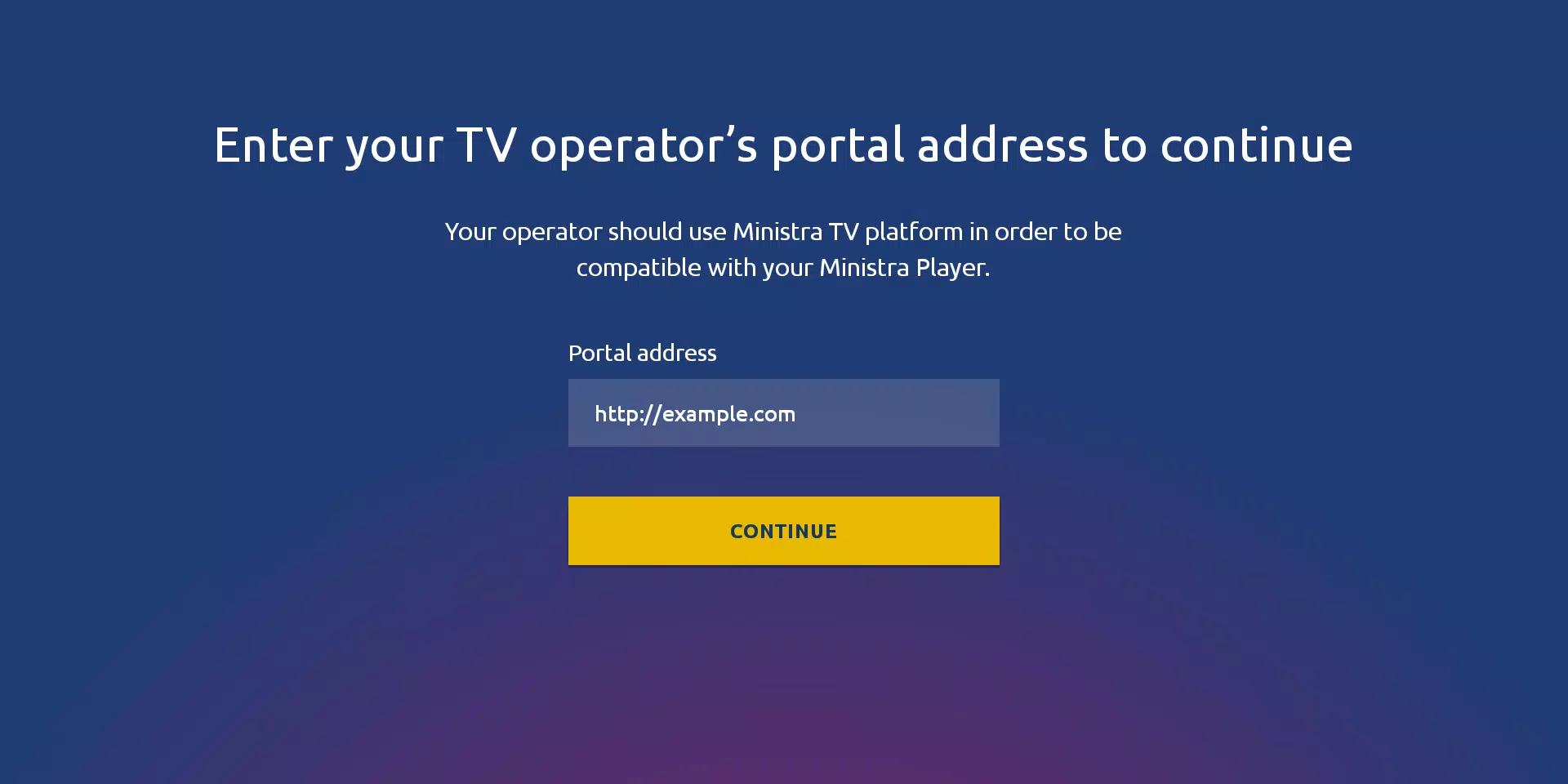 Ministra Player for Android TV APK for Android Download