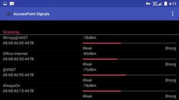Wifi Signal Strength Meter تصوير الشاشة 2