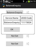 Auto Balance Enquiry USSD Codes capture d'écran 1