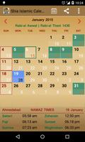 1 Schermata Shia Islamic Calendar